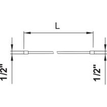LAUFEN SHOWER PROGRAMME Sprchová hadica, G1/2 × G1/2, s kovovým efektom a otočným pripojením, dĺžka 1600 mm, PVD Zlatoružová 082, H3629800821311