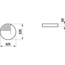 LAUFEN VAL Misa okrúhla, Biela LCC Active A00, H870281A000001