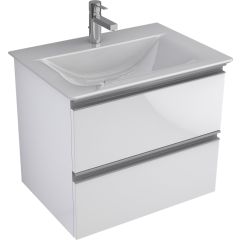 IOTA Skrinka pod umývadlo 60 cm bez hornej dosky, dvojšuflík, TI0012ZW IOTA Skrinka pod umývadlo 60 cm bez hornej dosky, dvojšuflík, TI0012ZW