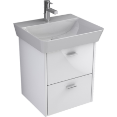 KAPPA AIR Skrinka pod umývadlo 55 cm, dvojzásuvka, TI0602ZW