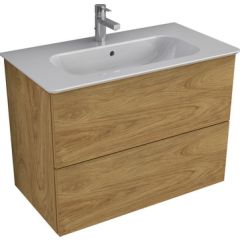 ALPHASOFT+ Umývadlo a skrinka pod umývadlo 80 cm, dvojzásuvka, PA0034ZB, T055801