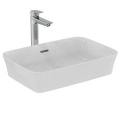 IPALYSS Umývadlo na dosku 55x38 cm s prepadom, bez otvoru pre batériu E2078MA, E1394MA IPALYSS Umývadlo na dosku 55x38 cm s prepadom, bez otvoru pre batériu E2078MA, E1394MA