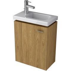 PACK CONNECT SPACE Umývadielko 45x25 cm Ľavé, E132201 + ETA Skrinka pod umývadielko 43x55,5x24 cm, TI0112ZB, PA0036ZB PACK CONNECT SPACE Umývadielko 45x25 cm Ľavé, E132201 + ETA Skrinka pod umývadielko 43x55,5x24 cm, TI0112ZB, PA0036ZB