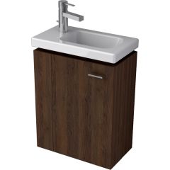 PACK CONNECT SPACE Umývadielko 45x25 cm Ľavé, E132201 + ETA Skrinka pod umývadielko 43x55,5x24 cm, TI0112ZD, PA0036ZD PACK CONNECT SPACE Umývadielko 45x25 cm Ľavé, E132201 + ETA Skrinka pod umývadielko 43x55,5x24 cm, TI0112ZD, PA0036ZD