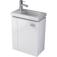 PACK CONNECT SPACE Umývadielko 45x25 cm Ľavé, E132201 + ETA Skrinka pod umývadielko 43x55,5x24 cm, TI0112ZZ, PA0036ZZ PACK CONNECT SPACE Umývadielko 45x25 cm Ľavé, E132201 + ETA Skrinka pod umývadielko 43x55,5x24 cm, TI0112ZZ, PA0036ZZ