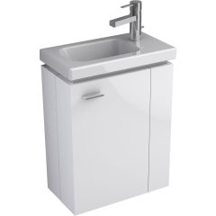 PACK CONNECT SPACE Umývadielko 45x25 cm Pravé, E132101 + ETA Skrinka pod umývadielko 43x55,5x24 cm, TI0102ZZ, PA0035ZZ PACK CONNECT SPACE Umývadielko 45x25 cm Pravé, E132101 + ETA Skrinka pod umývadielko 43x55,5x24 cm, TI0102ZZ, PA0035ZZ
