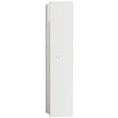ASIS 2.0 Vstavaný WC modul 80 cm, 1-dvierkový, Pravý, biele sklo, ASIS20RW, 975427452, 975000051