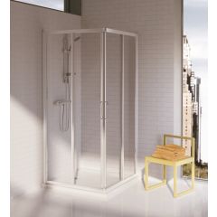 TIPICA Sprchovací kút rohový vstup štvorec 80x80 cm, T2378YB