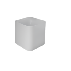 RAK PETIT Umývadlo voľne stojacie na dosku freestanding 36 x36 cm , PETCT23400AWHA
