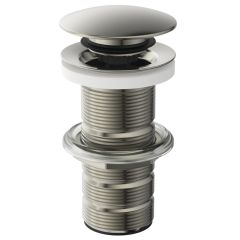 UNIV Click-clack uzatvárateľná garnitúra pre umývadla bez prepadu, farba Silver Storm, E1483GN UNIV Click-clack uzatvárateľná garnitúra pre umývadla bez prepadu, farba Silver Storm, E1483GN