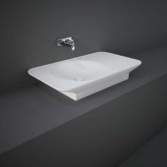 RAK VALET Umývadlo 92x50,5 cm, s odkladacou plochou vpravo,  VALWB09200.500