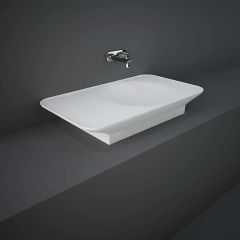 RAK VALET Umývadlo 92x50,5 cm, s odkladacou plochou vľavo, VALWB09300.500 RAK VALET Umývadlo 92x50,5 cm, s odkladacou plochou vľavo, VALWB09300.500