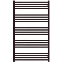 TERMA FIONA radiátor 68x114 cm, vonkajšie pripojenie 650 mm, FIO68114