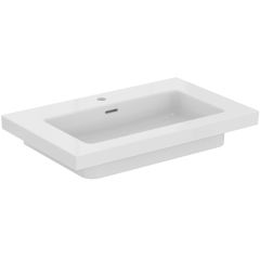 EXTRA Umývadlo 81x51 cm, s otvorom pre batériu, farba biela lesklá ideal plus, s prepadovým otvorom, T4362MA EXTRA Umývadlo 81x51 cm, s otvorom pre batériu, farba biela lesklá ideal plus, s prepadovým otvorom, T4362MA