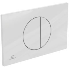 PROSYS WC tlačidlo DUAL mechanické ovládanie, farba biela lesklá, R0503AC PROSYS WC tlačidlo DUAL mechanické ovládanie, farba biela lesklá, R0503AC