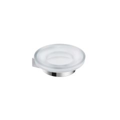 JIKA Cubito pure Držiak na mydlo, Ø 110 mm, matné sklo, chróm, H3833B10040001 JIKA Cubito pure Držiak na mydlo, Ø 110 mm, matné sklo, chróm, H3833B10040001