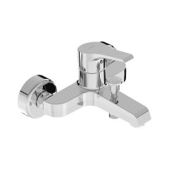 JIKA Cube Vaňová nástenná batéria, bez sprchovej sady, chróm, H3211W70044001 JIKA Cube Vaňová nástenná batéria, bez sprchovej sady, chróm, H3211W70044001