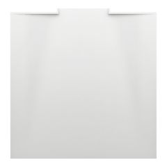 LAUFEN NIA Sprchová vanička, štvorcová, odtok do steny, Marbond, 800x800x28 mm, Biela 000, H2100300000001