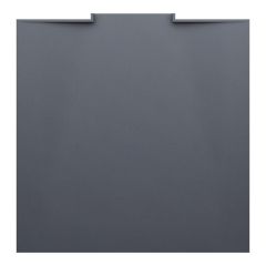 LAUFEN NIA Sprchová vanička, štvorcová, odtok do steny, Marbond, 800x800x28 mm, Antracit 078, H2100300780001
