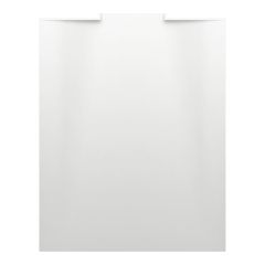 LAUFEN NIA Sprchová vanička, obdĺžniková, odtok do steny, Marbond, 1000x800x30 mm, Biela 000, H2100320000001