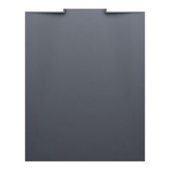 LAUFEN NIA Sprchová vanička, obdĺžniková, odtok do steny, Marbond, 1000x800x30 mm, Antracit 078, H2100320780001