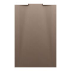 LAUFEN NIA Sprchová vanička, obdĺžniková, odtok do steny, Marbond, 1200x800x30 mm, Kávová matná štruktúrovaná 129, H2100331290001