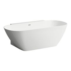LAUFEN LUA Vaňa, ku stene (D - tvar), materiál Marbond, 1700x855x540 mm, H2200870000001