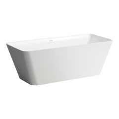 LAUFEN LINDEN Vaňa, samostatne stojaca, vrátane sady podpier a nôh, materiál Marbond, 1800x800x620 mm, H2209420000001
