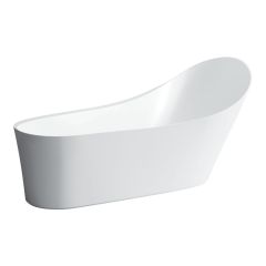LAUFEN PALOMBA COLLECTION Voľne stojaca vaňa z materiálu solid surface, so skrytým priepadom, vrátane click-clack odpadu, 1800x890x540 mm, H2458020006051 LAUFEN PALOMBA COLLECTION Voľne stojaca vaňa z materiálu solid surface, so skrytým priepadom, vrátane click-clack odpadu, 1800x890x540 mm, H2458020006051