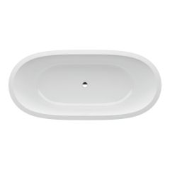 LAUFEN ILBAGNOALESSI Vaňa, solid surface, 1780 x 820 mm, vstavaná verzia s hliníkovým rámom, 1780x820x460 mm, H2459710006251
