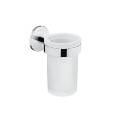 LAUFEN CANA Držiak so skleneným pohárikom, Chróm 004, H3821320040001 LAUFEN CANA Držiak so skleneným pohárikom, Chróm 004, H3821320040001