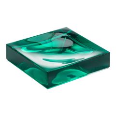 LAUFEN Kartell LAUFEN Mydelnička, plastová transparentná, Smaragdová zelená 092, H3833300920001