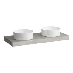 LAUFEN ARUN Umývadlová doska 1200, s výrezom vľavo a vpravo, hrúbka 80 mm, vr. 2 nástenných držiakov, 1205x505x80 mm, Výber kamenných dekorov 770, H4191241517701 LAUFEN ARUN Umývadlová doska 1200, s výrezom vľavo a vpravo, hrúbka 80 mm, vr. 2 nástenných držiakov, 1205x505x80 mm, Výber kamenných dekorov 770, H4191241517701
