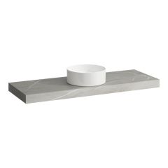 LAUFEN ARUN Umývadlová doska 1400, s výrezom uprostred, hrúbka 80 mm, vr. 3 nástenných držiakov, 1405x505x80 mm, Výber kamenných dekorov 770, H4191311517701 LAUFEN ARUN Umývadlová doska 1400, s výrezom uprostred, hrúbka 80 mm, vr. 3 nástenných držiakov, 1405x505x80 mm, Výber kamenných dekorov 770, H4191311517701