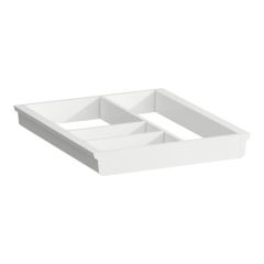 LAUFEN SPACE Deliaci systém do zásuviek 'veľký', pre zásuvkový element a kontajner, biela mat, Biela lakovaná 631 H4954061606311 LAUFEN SPACE Deliaci systém do zásuviek 'veľký', pre zásuvkový element a kontajner, biela mat, Biela lakovaná 631 H4954061606311