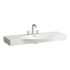 LAUFEN PALACE Umývadlo bez držiaku na uterák s jedným otvorom pre batériu uprostred s prepadom, 1200x510 mm, farba Biela, H8117040001041 LAUFEN PALACE Umývadlo bez držiaku na uterák s jedným otvorom pre batériu uprostred s prepadom, 1200x510 mm, farba Biela, H8117040001041