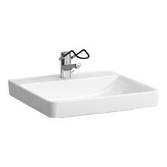 LAUFEN PRO LIBERTY Umývadlo bez otvrou pre batériu, bez prepadu a bez otvoru v odtokovom ventile, 600x550 mm, farba Biela, H8119500001421
