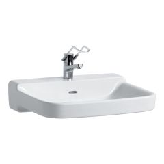 LAUFEN PRO LIBERTY Umývadlo bez otvrou pre batériu s prepadom, 650x550 mm, farba Biela, H8119530001091