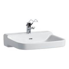LAUFEN PRO LIBERTY Umývadlo bez otvrou pre batériu s prepadom, 650x550 mm, farba Biela LCC Active, H811953A001091