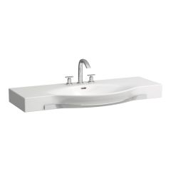 LAUFEN PALACE Umývadlo s držiakom na uterák s jedným otvorom pre batériu uprostred s prepadom, 1200x510 mm, farba Biela, H8127040001041 LAUFEN PALACE Umývadlo s držiakom na uterák s jedným otvorom pre batériu uprostred s prepadom, 1200x510 mm, farba Biela, H8127040001041