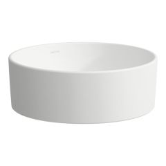LAUFEN SAVOY Umývadlová misa bez otvoru pre batériu, bez prepadu, 380x380 mm, farba Biela matná, H8129417571121