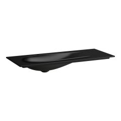 LAUFEN ILBAGNOALESSI Umývadlo do nábytku Slim, vr. keramické krytky odpadového ventilu bez otvrou pre batériu s prepadom, SaphirKeramik, 1200x500 mm, farba Čierna matná, H8179797161091 LAUFEN ILBAGNOALESSI Umývadlo do nábytku Slim, vr. keramické krytky odpadového ventilu bez otvrou pre batériu s prepadom, SaphirKeramik, 1200x500 mm, farba Čierna matná, H8179797161091