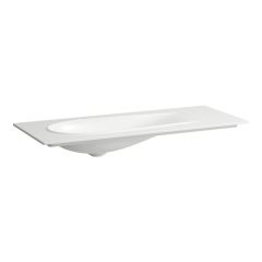 LAUFEN ILBAGNOALESSI Umývadlo do nábytku Slim, vr. keramické krytky odpadového ventilu bez otvoru pre batériu, bez prepadu, SaphirKeramik, 1200x500 mm, farba Biela matná, H8179797571121 LAUFEN ILBAGNOALESSI Umývadlo do nábytku Slim, vr. keramické krytky odpadového ventilu bez otvoru pre batériu, bez prepadu, SaphirKeramik, 1200x500 mm, farba Biela matná, H8179797571121
