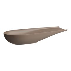 LAUFEN ILBAGNOALESSI Umývadlová misa ľavá/pravá, vr. keramické krytky odpadového ventilu bez otvoru pre batériu, bez prepadu, SaphirKeramik, 1000x380 mm, farba Café mat, H8189741881121 LAUFEN ILBAGNOALESSI Umývadlová misa ľavá/pravá, vr. keramické krytky odpadového ventilu bez otvoru pre batériu, bez prepadu, SaphirKeramik, 1000x380 mm, farba Café mat, H8189741881121