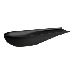 LAUFEN ILBAGNOALESSI Umývadlová misa ľavá/pravá, vr. keramické krytky odpadového ventilu bez otvoru pre batériu, bez prepadu, SaphirKeramik, 1000x380 mm, farba Čierna matná, H8189747161121 LAUFEN ILBAGNOALESSI Umývadlová misa ľavá/pravá, vr. keramické krytky odpadového ventilu bez otvoru pre batériu, bez prepadu, SaphirKeramik, 1000x380 mm, farba Čierna matná, H8189747161121