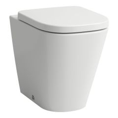 LAUFEN MEDA, Stacionárne WC, 'Silent flush', Rimless, hlboké splachovanie, vodorovný/zvislý odpad Vario, Biela LCC 400, 540x360 mm, H8231114000001