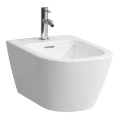 LAUFEN MEDA Závesný bidet, 540x360mm, Biela matná 757, H8301107573021