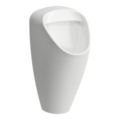 LAUFEN CAPRINO Odsávací pisoár rimless so senzorom, bez otvorov pre poklop, vnútorný odtok vody DN50, vrátane 1-litrového sifónu, sieťové napájanie (230 V) vrátane Bluetooth modulu, H8410657574011