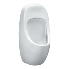 LAUFEN TAMARO Odsávací pisoár rimless so senzorom, bez otvorov pre poklop, vnútorný odtok vody DN50, vrátane 1-litrového sifónu, antivandal, sieťové napájanie (230 V) vrátane Bluetooth modulu, H8411250004011