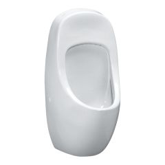 LAUFEN TAMARO Odsávací pisoár rimless so senzorom, bez otvorov pre poklop, vnútorný odtok vody DN50, vrátane 1-litrového sifónu, antivandal, sieťové napájanie (230 V) vrátane Bluetooth modulu, H8411254004011